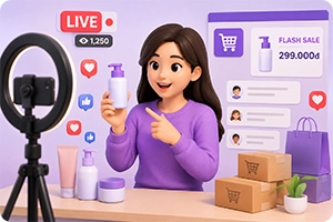 live bán hàng